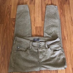Torrid Tan Snake Print High Rise Jegging Sz 14 R